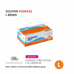 DOLPHIN LATEKS ELDİVEN PUDRASIZ L