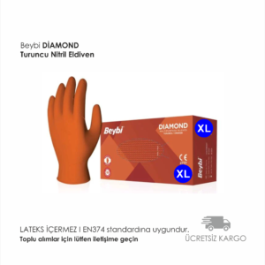 Beybi Diamond Turuncu Nitril M BEDEN XL BEDEN